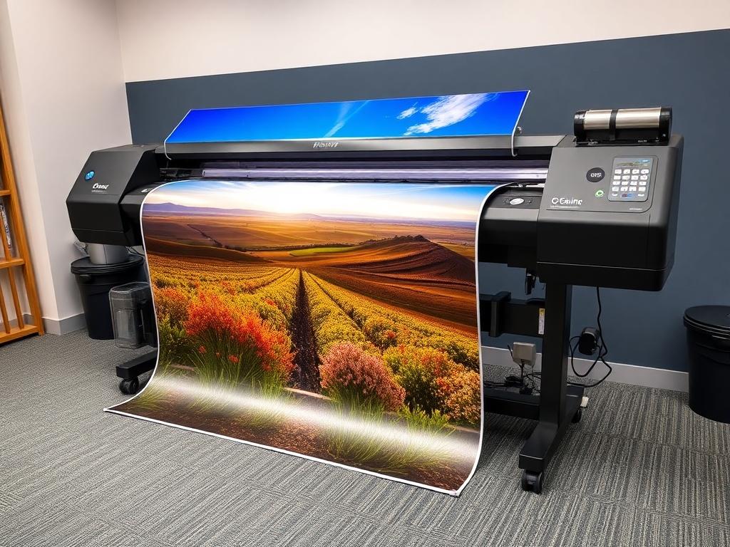 Широкоформатная печать: как большие изображения влияют на восприятие пространства