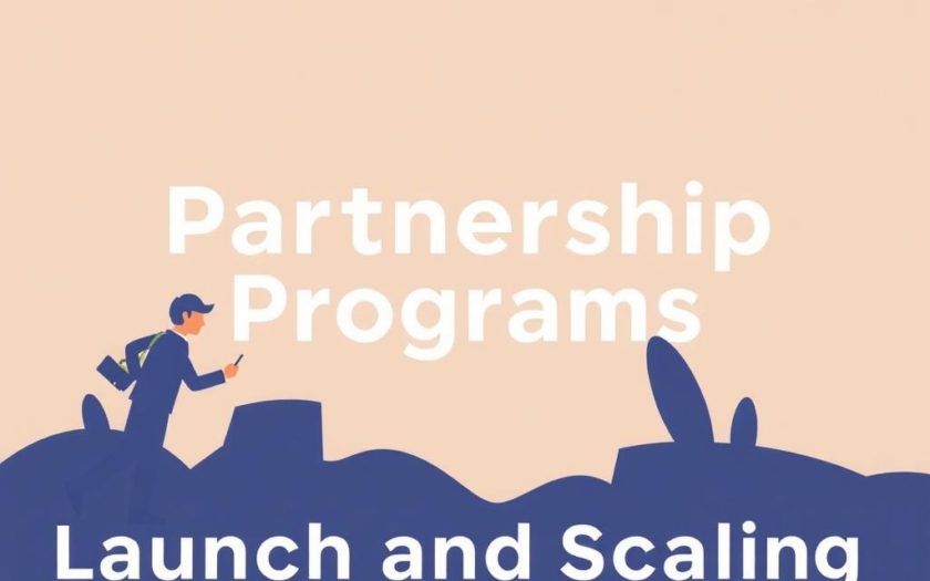 Партнёрские программы: запуск и масштабирование — практическое руководство для устойчивого роста