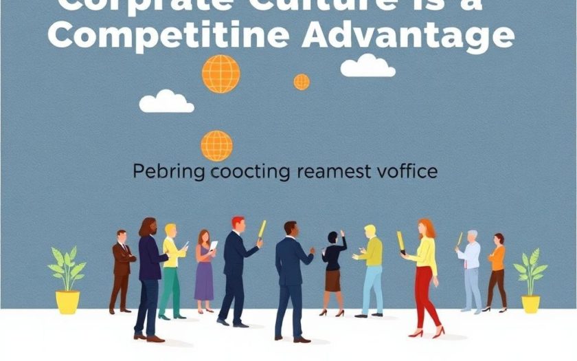 Корпоративная культура как конкурентное преимущество: как ценности превращают компанию в двигатель роста