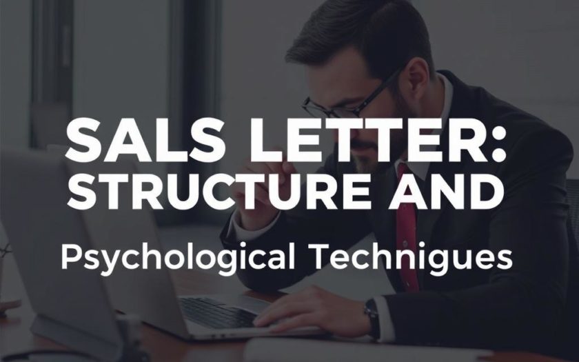 Продающие письма: структура и психологические приёмы