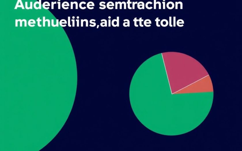 Сегментация аудитории: методы и инструменты