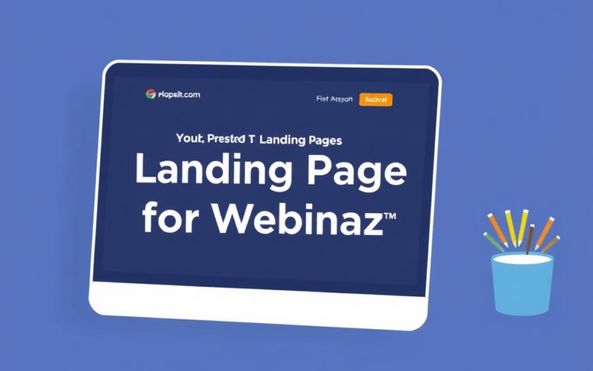 Лендинги для вебинаров: структура и конверсия
