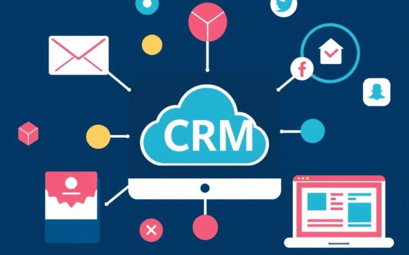 CRM-интеграция: подключение email, соцсетей, сайта