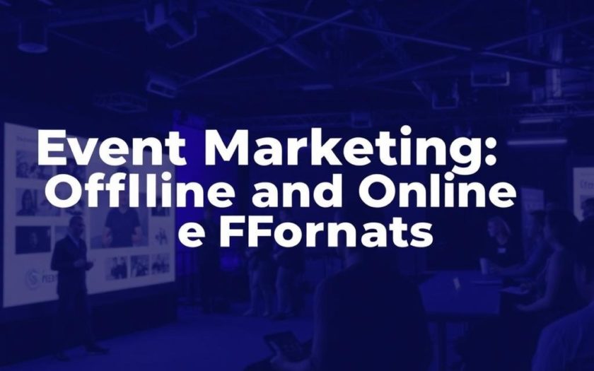 Событийный маркетинг: офлайн и онлайн форматы — как соединить физическое присутствие и цифровые возможности