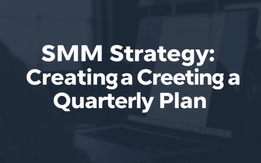 SMM‑стратегия: составление плана на квартал