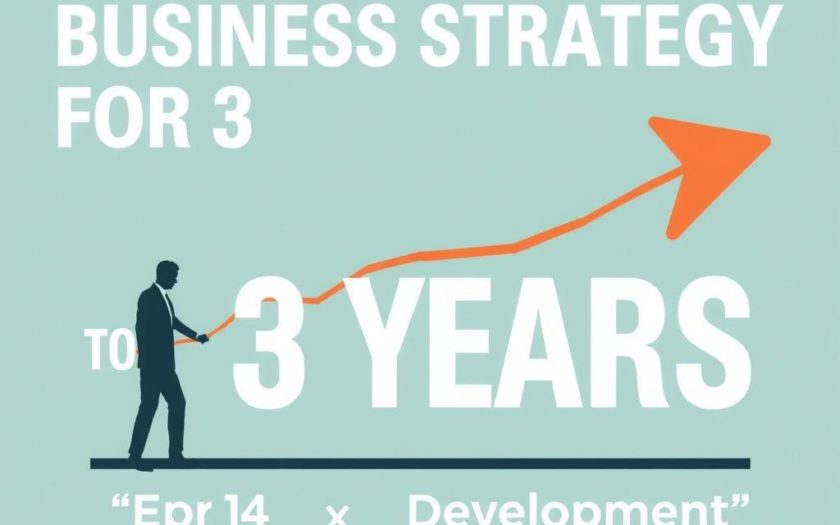 Бизнес‑стратегия на 3 года: пошаговое составление