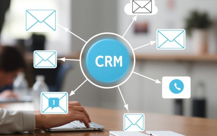 CRM‑интеграция: подключение email, соцсетей, сайта