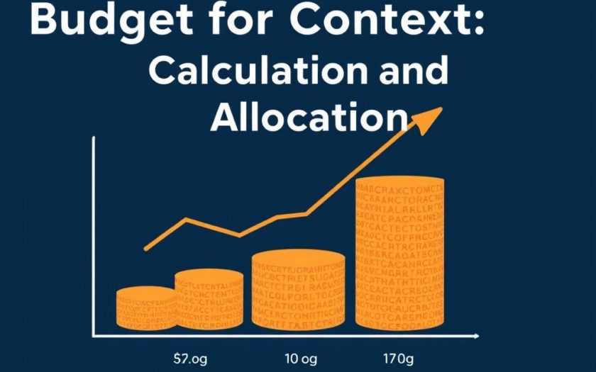 Бюджет на контекст: расчёт и распределение