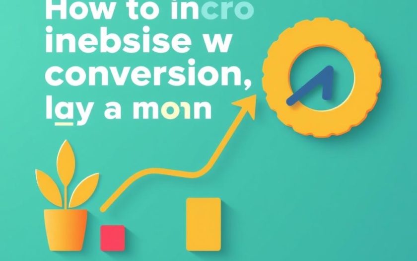 Как увеличить конверсию сайта на 30 % за месяц: практический план без лишних клише