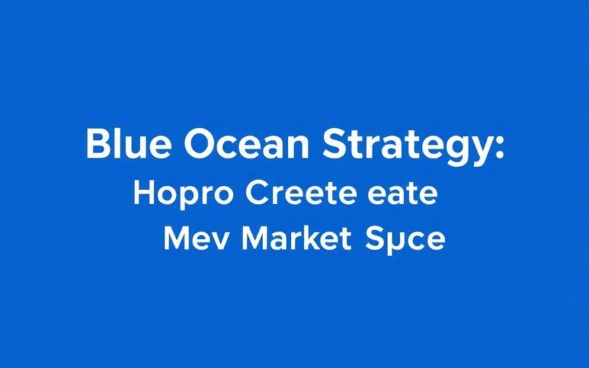 Стратегия голубого океана: как создать новое рыночное пространство